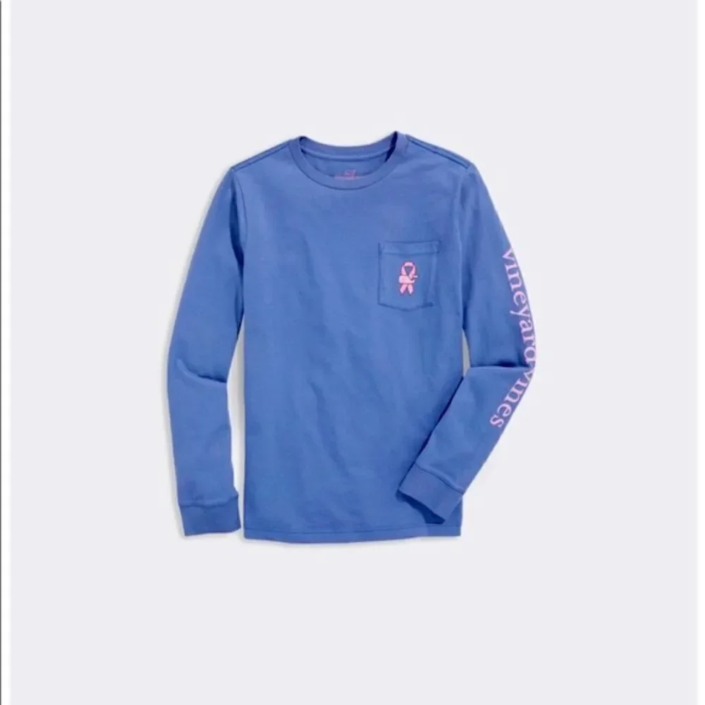 NWT Vineyard Vines 🐳 Kids Limited Edition Breast Cancer Awareness Shirt